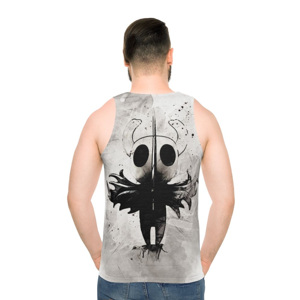 Hollow Knight Watercolor Painting Unisex Tank Top - men back