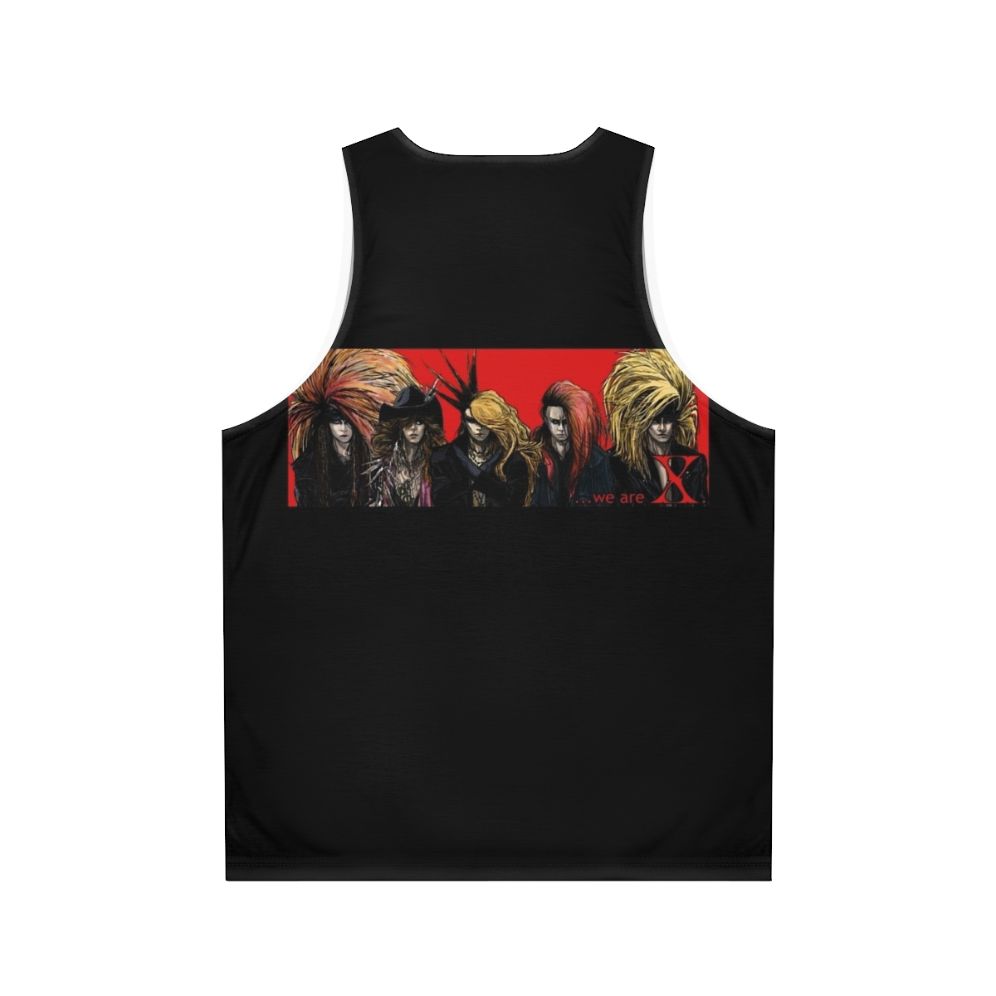 X Japan Unisex Tank Top - Back