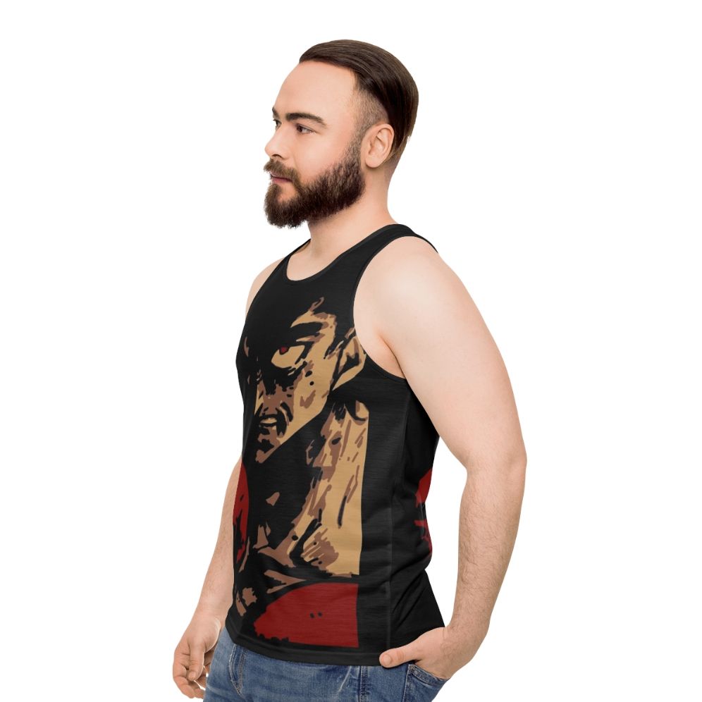 Retro Vintage Hajime No Ippo Unisex Tank Top - men side