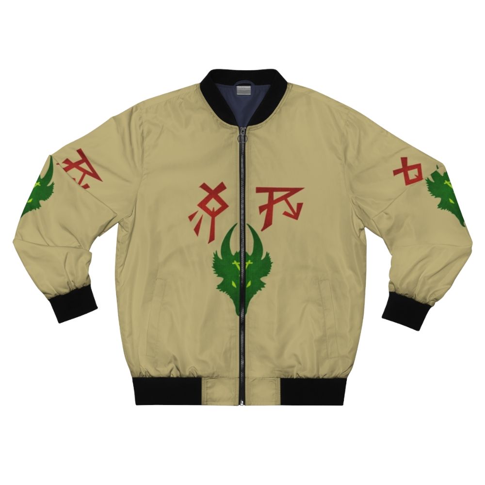 Skaven Clan Skryre Ikit Claw bomber jacket with faction symbol