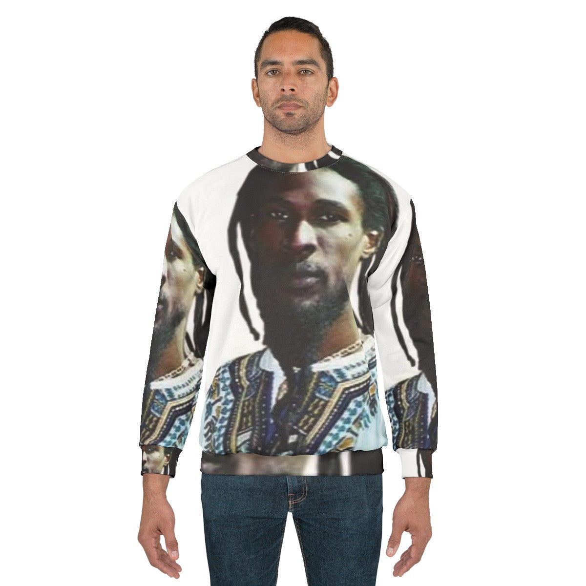 Vaughn Benjamin Midnite Reggae Rastafarian Sweatshirt - men