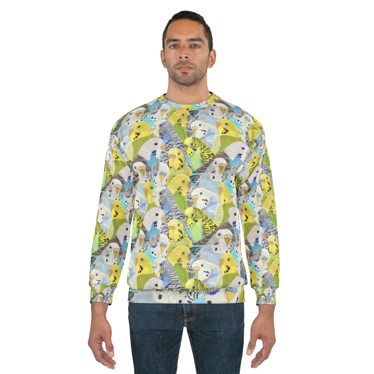 Budgie Parakeet Sweatshirt - men