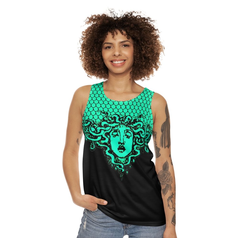 Athena's Aegis Armor Unisex Tank Top - women