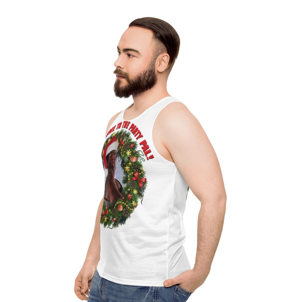 Die Hard-Inspired Unisex Tank Top - men side