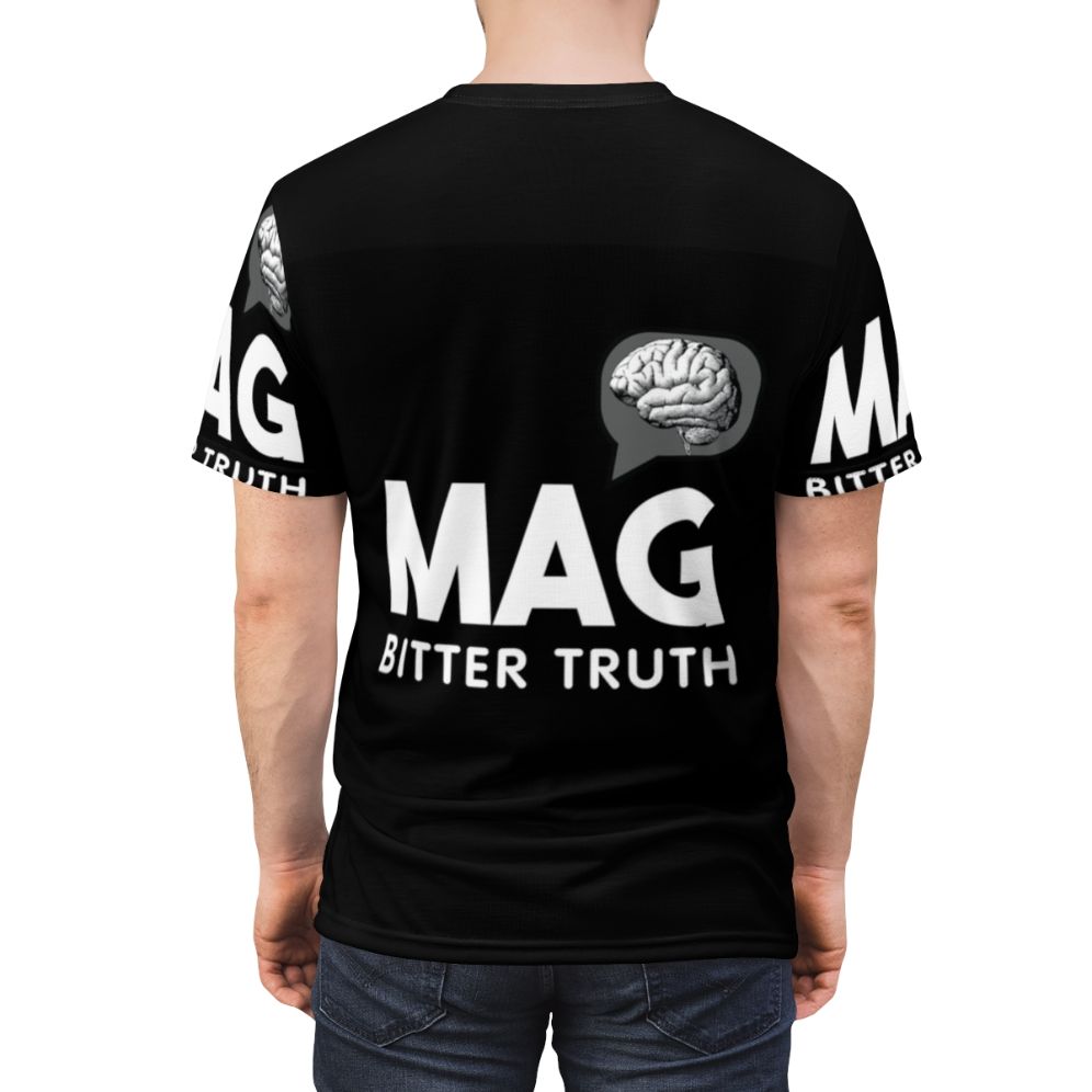 Mag-inspired Bitter Truth apparel t-shirt design - men back