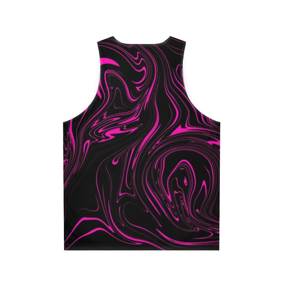 Galaxy swirl unisex tank top - Back