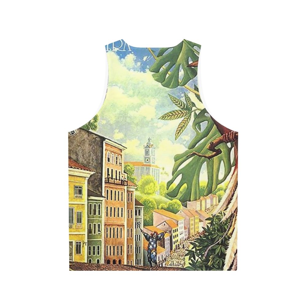 Spyro Gyra Carnaval 1980s Unisex Tank Top - Back