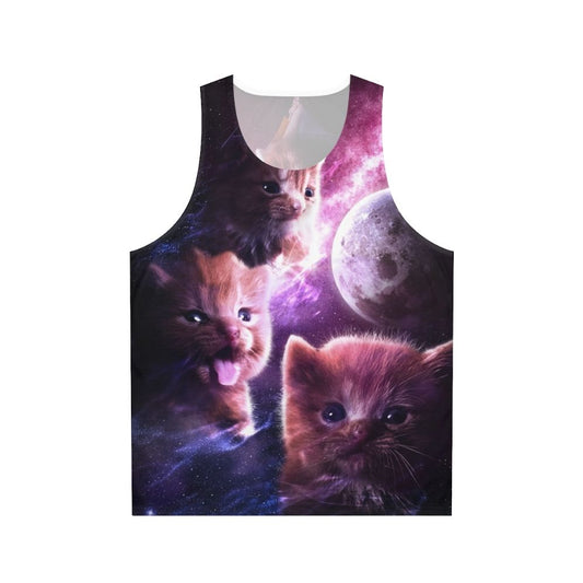 Unisex Tank Top with Degenerate Moon Design