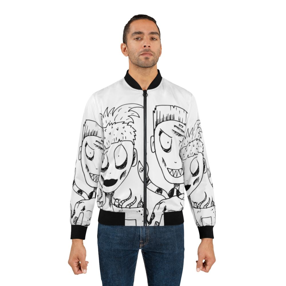 Die Antwoord Yolandi and Ninja Bomber Jacket - Lifestyle