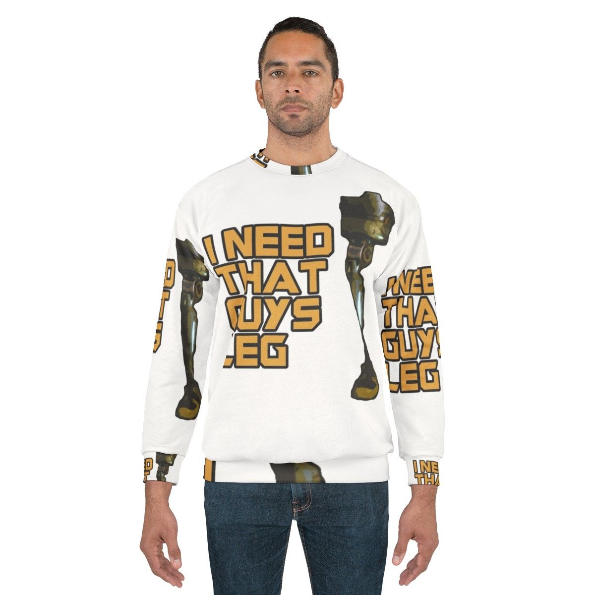 Guardians of the Galaxy "I Need That Guys Leg" Sweatshirt - men