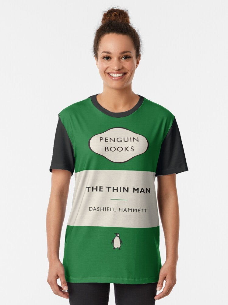 Vintage-style Penguin Classics "The Thin Man" graphic t-shirt - Women