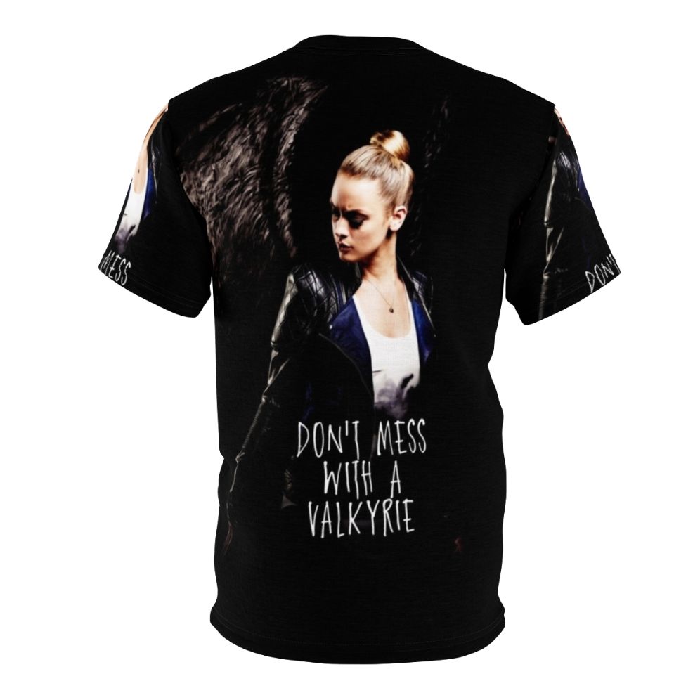 Tamsin Valkyrie inspired all-over-print t-shirt for Lost Girl fans - Back