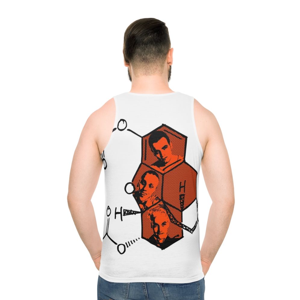 Trainspotting inspired unisex tank top - men back