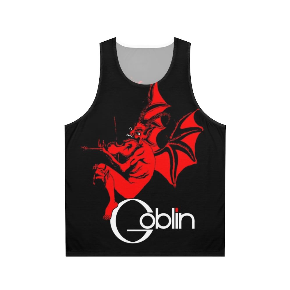 Goblin unisex tank top with a magical design