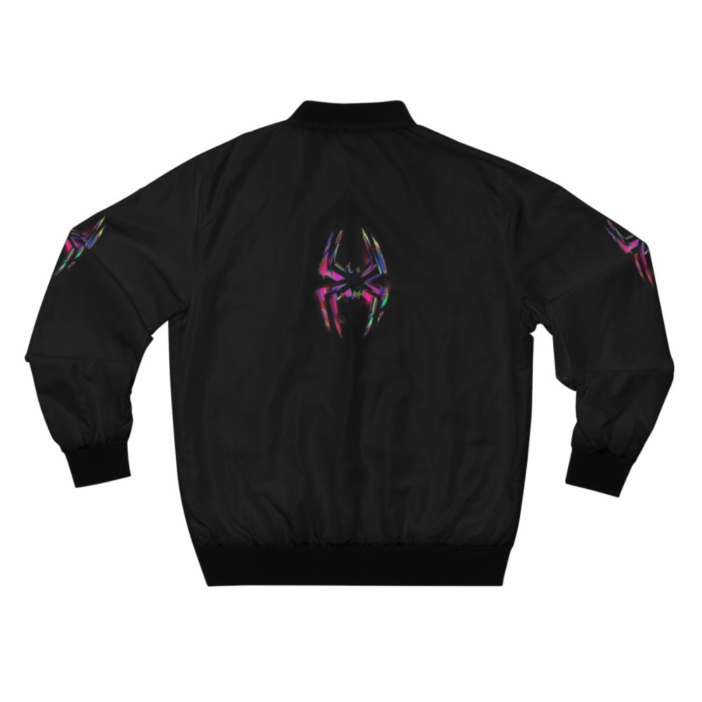 Spider-Man: Across The Spider-Verse bomber jacket with the movie's logo - Back