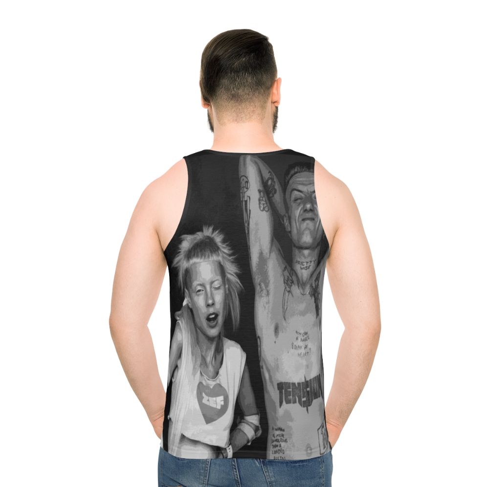 Die Antwoord Unisex Tank Top - men back