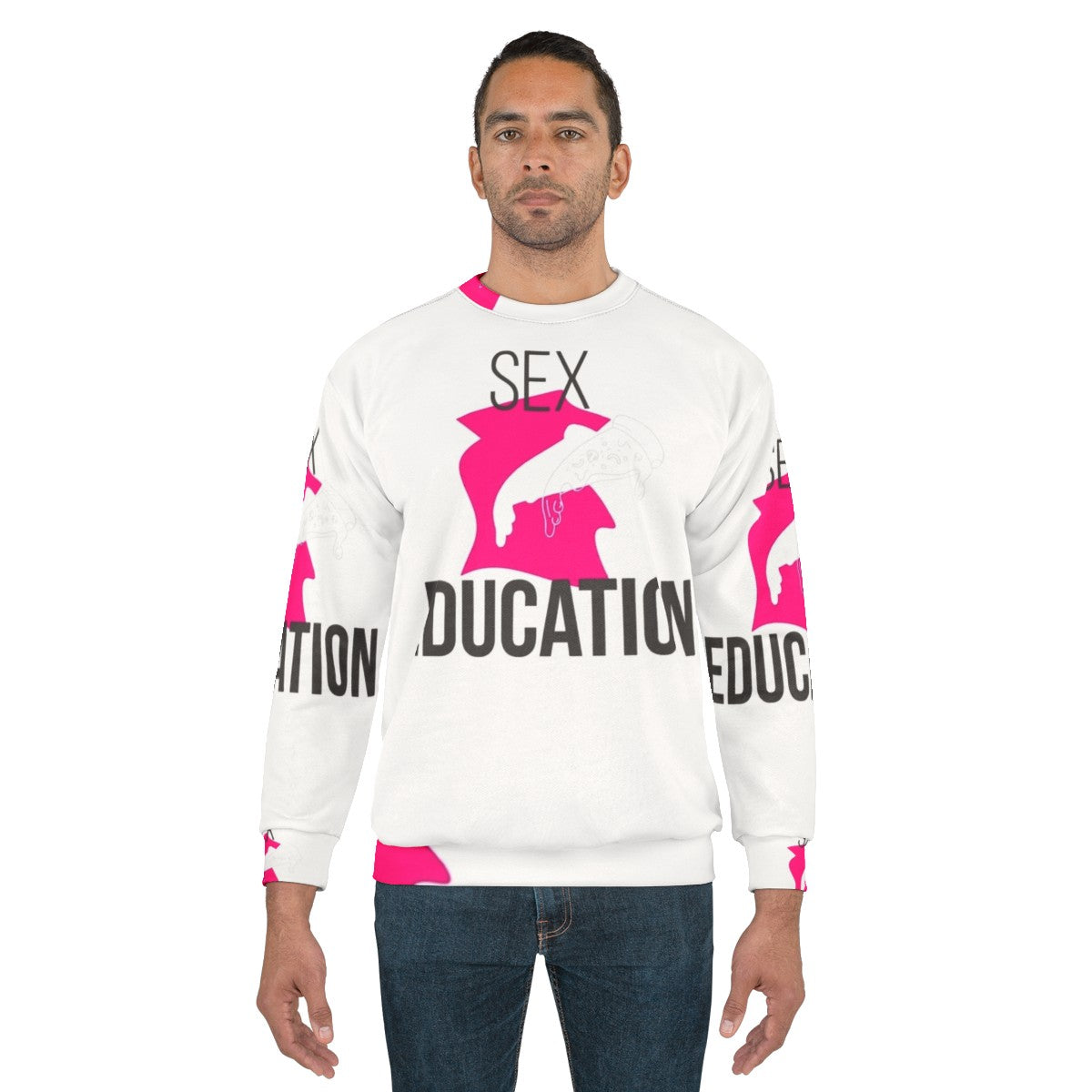 Sex Education Netflix Sweatshirt featuring the show's logo - men