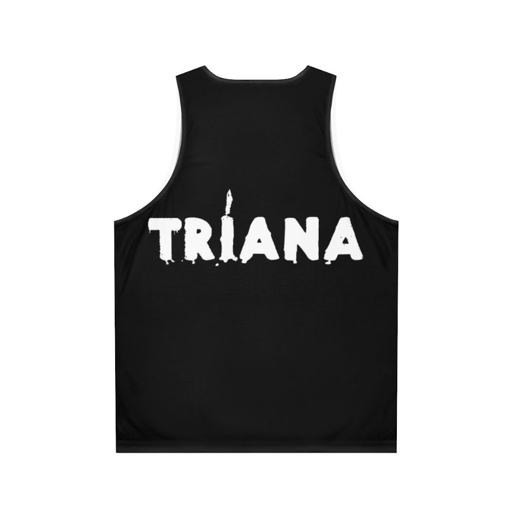 Triana Spanish Rock Band Unisex Tank Top - Back