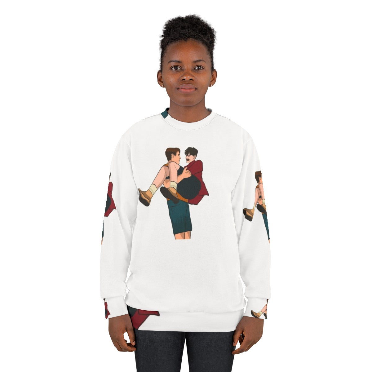 Heartstopper Nick and Charlie Friendship Sweatshirt - women