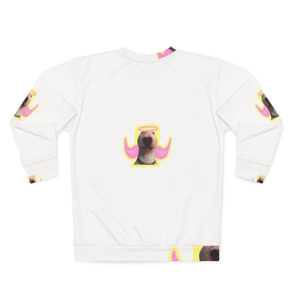 Walter the Dog Meme Graphic Sweatshirt - Back