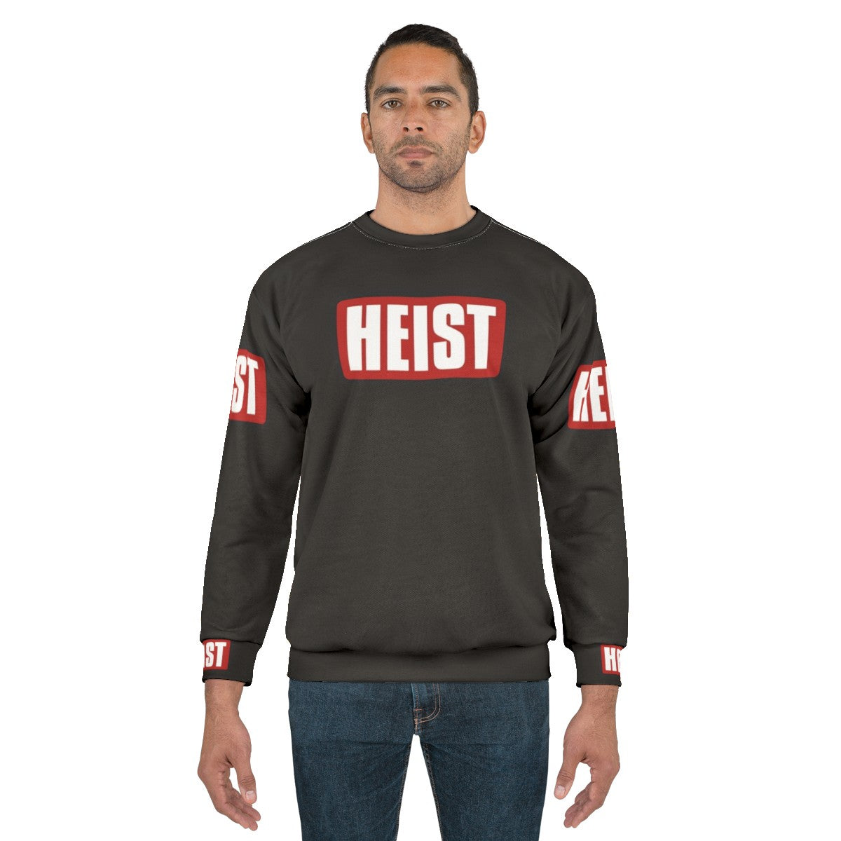 Money Heist Text Art Sweatshirt - men