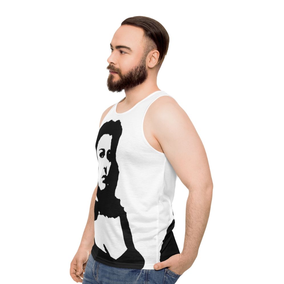 Anna Magnani Unisex Tank Top - men side