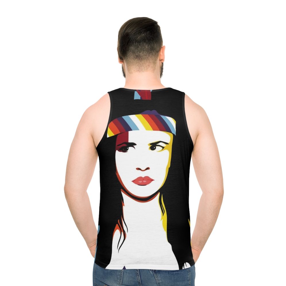 Juliette Lewis Unisex 90s Inspired Tank Top - men back