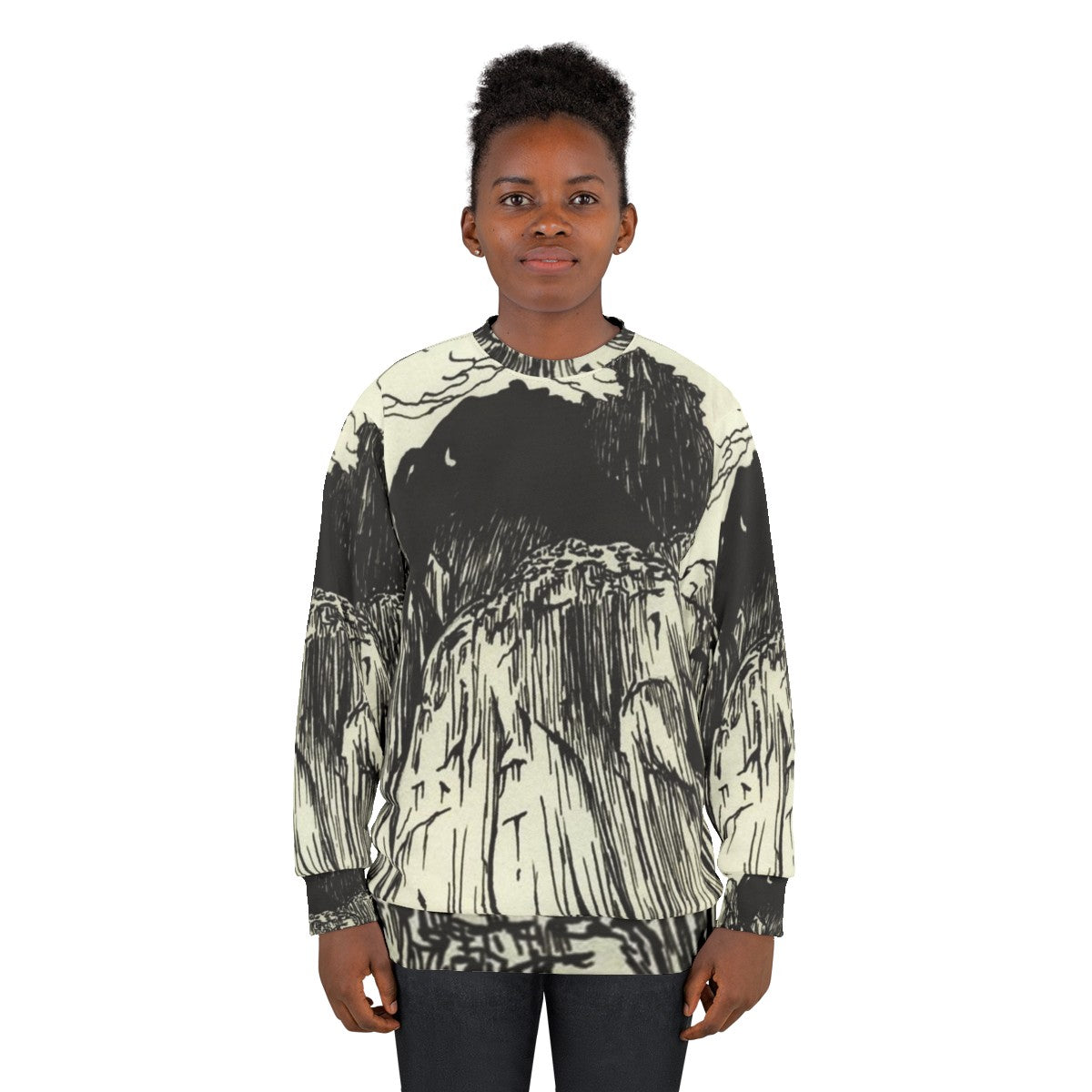 Mount Eerie Indie Folk Music Sweatshirt - women