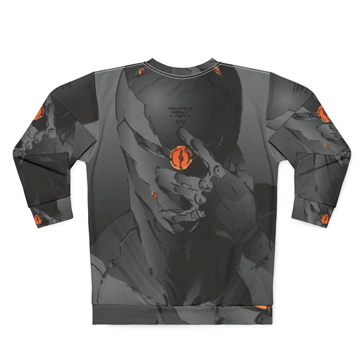 Gray Fox Sweatshirt - Metal Gear Solid Inspired Gaming Apparel - Back