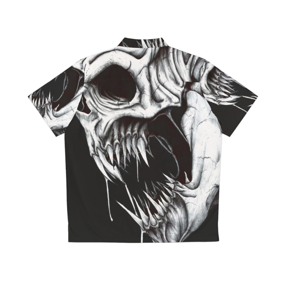 Grim Reaper Hawaiian Shirt - Back