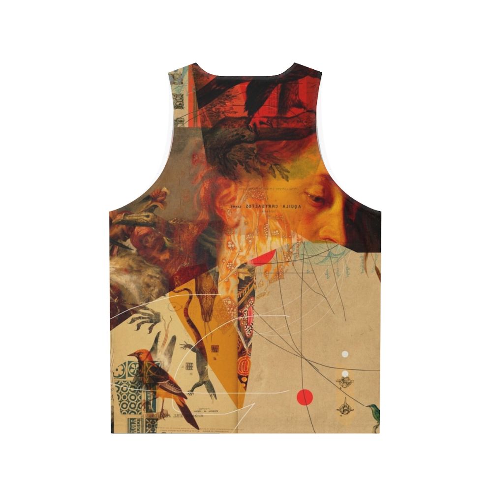 Transformations Unisex Abstract Nature Tank Top - Back