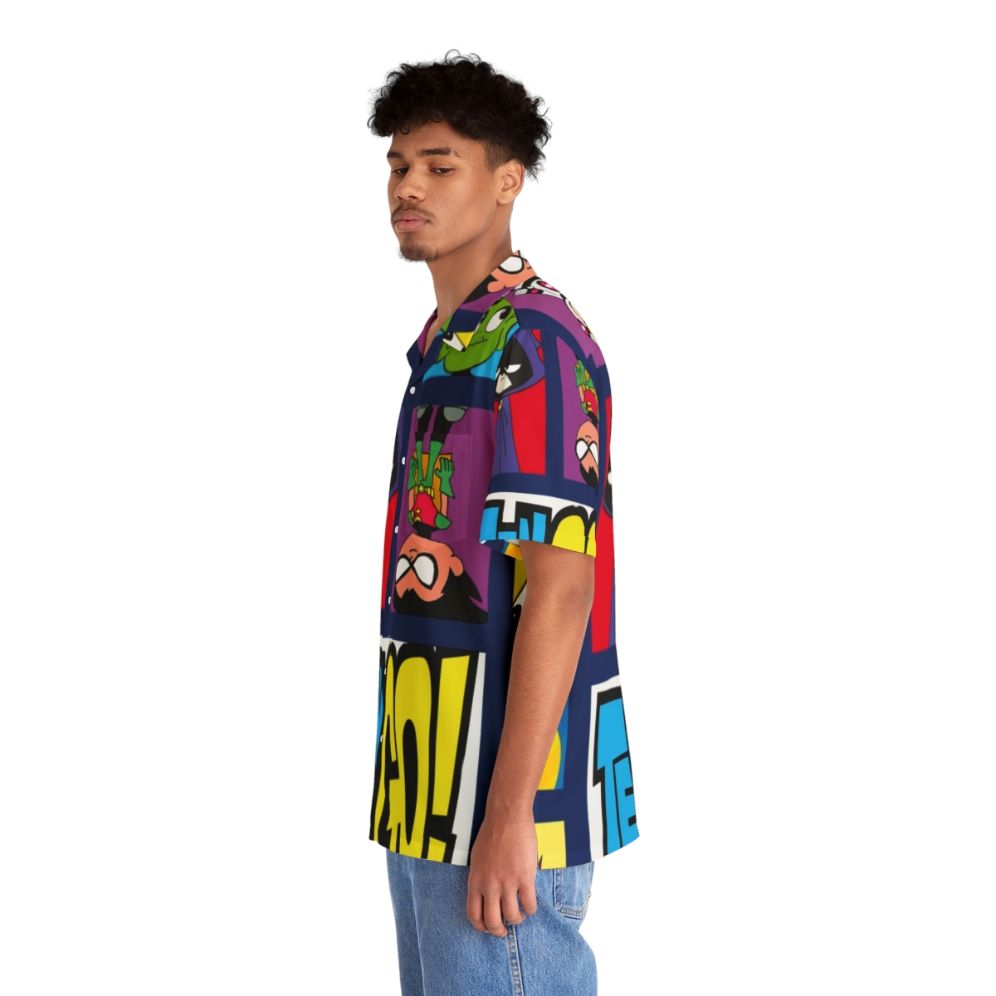 Teen Titans Superhero Hawaiian Shirt - People Left