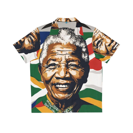 Mandela Inspired South African Hawaiian Shirt