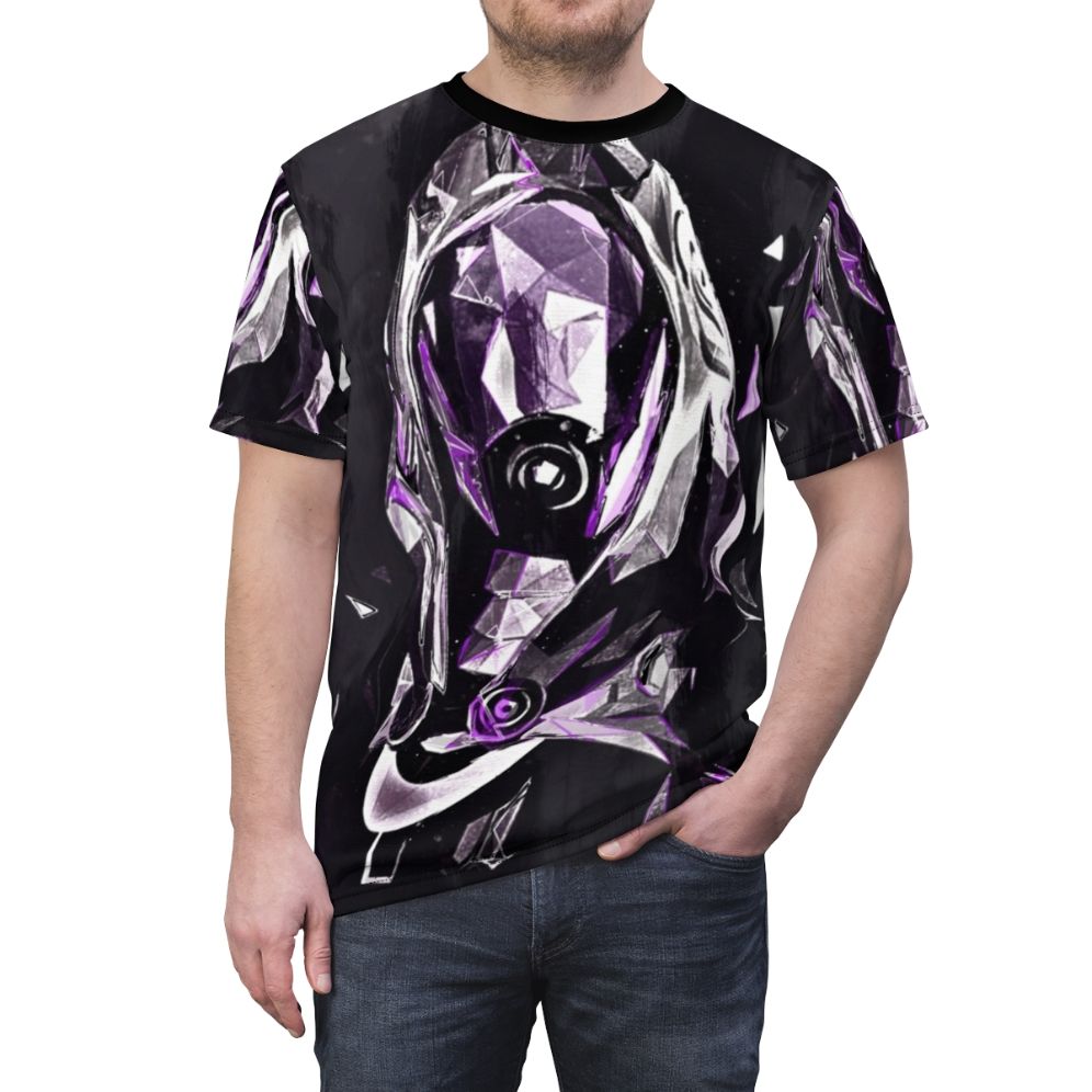 Tali Pilgrim Mass Effect Space Marine T-Shirt - men front