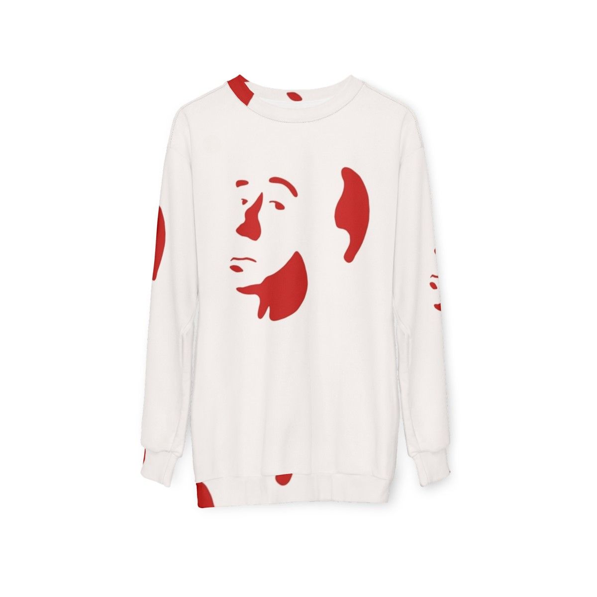 Alfred Hitchcock inspired fan art sweatshirt - hanging