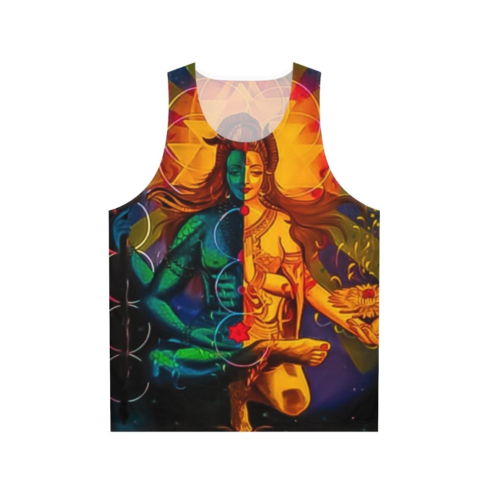 Shiva and Parvati Spiritual Unisex Tank Top