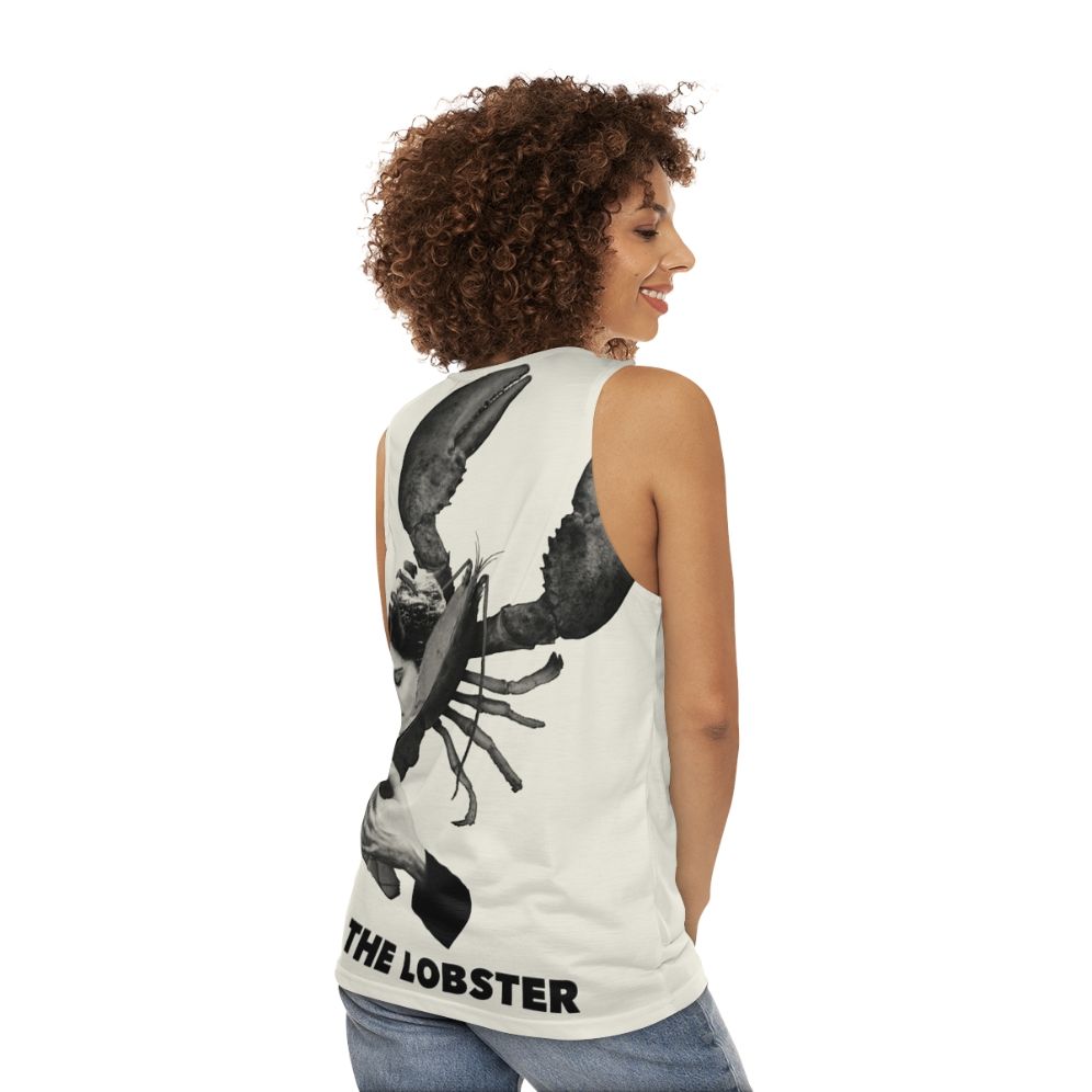 The Lobster Unisex Tank Top - women back