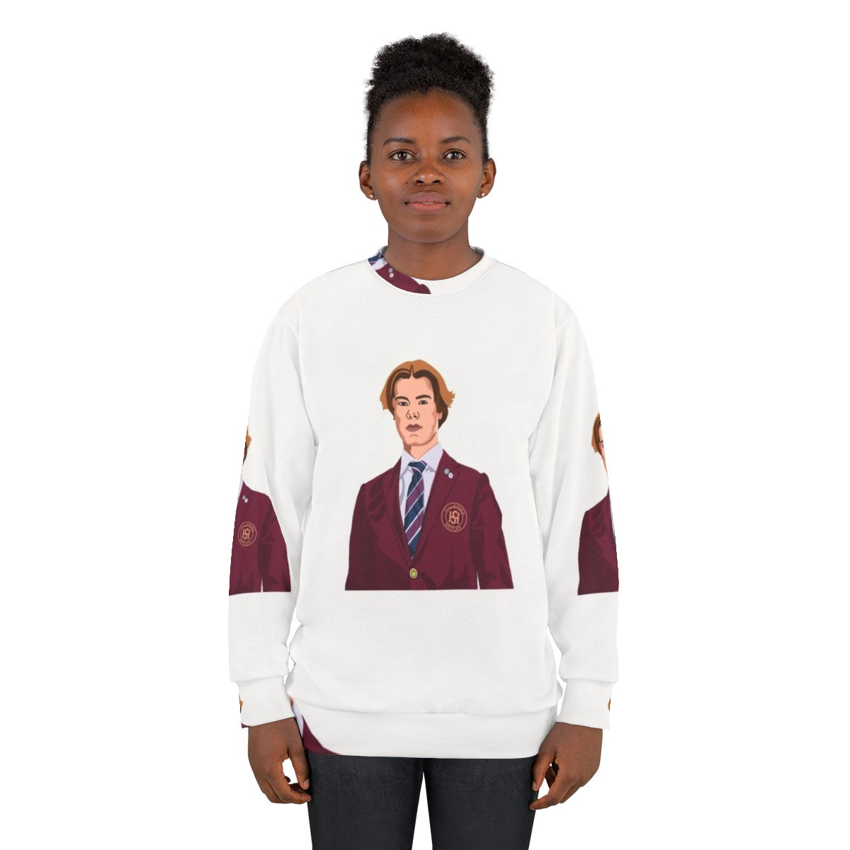 Young Royals Wilhelm Sweatshirt featuring Edvin Ryding and Omar Rudberg - women