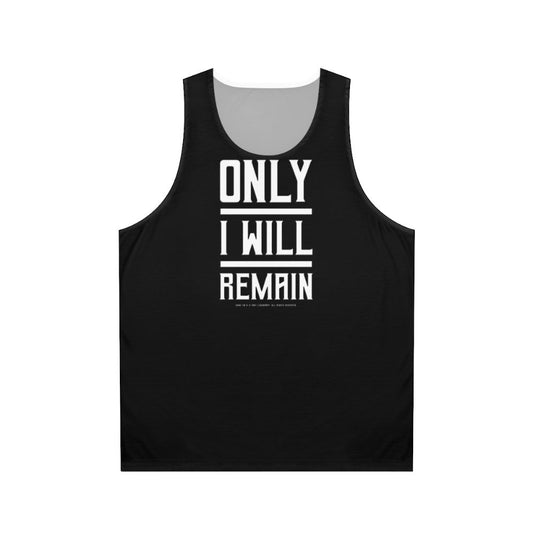 Dune "Only I Will Remain" Unisex Tank Top