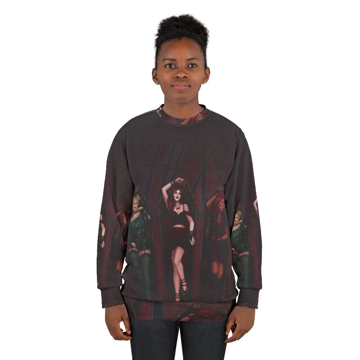 Bad Dreams Sisters Gothic Sweatshirt - women