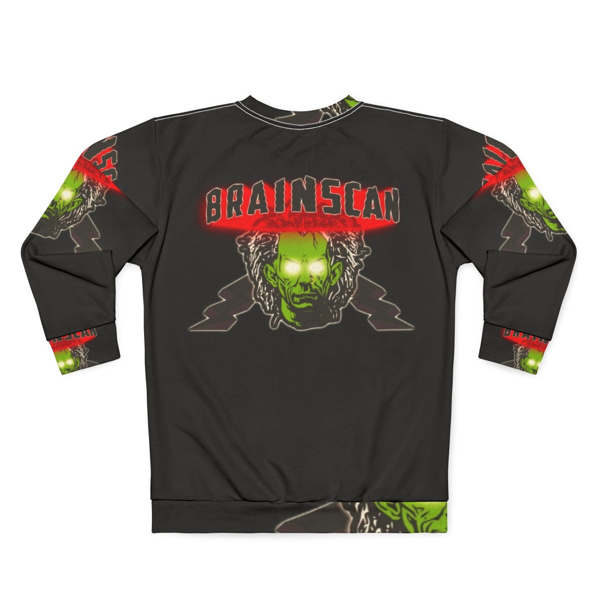 Brainscan horror movie cult classic sweatshirt - Back