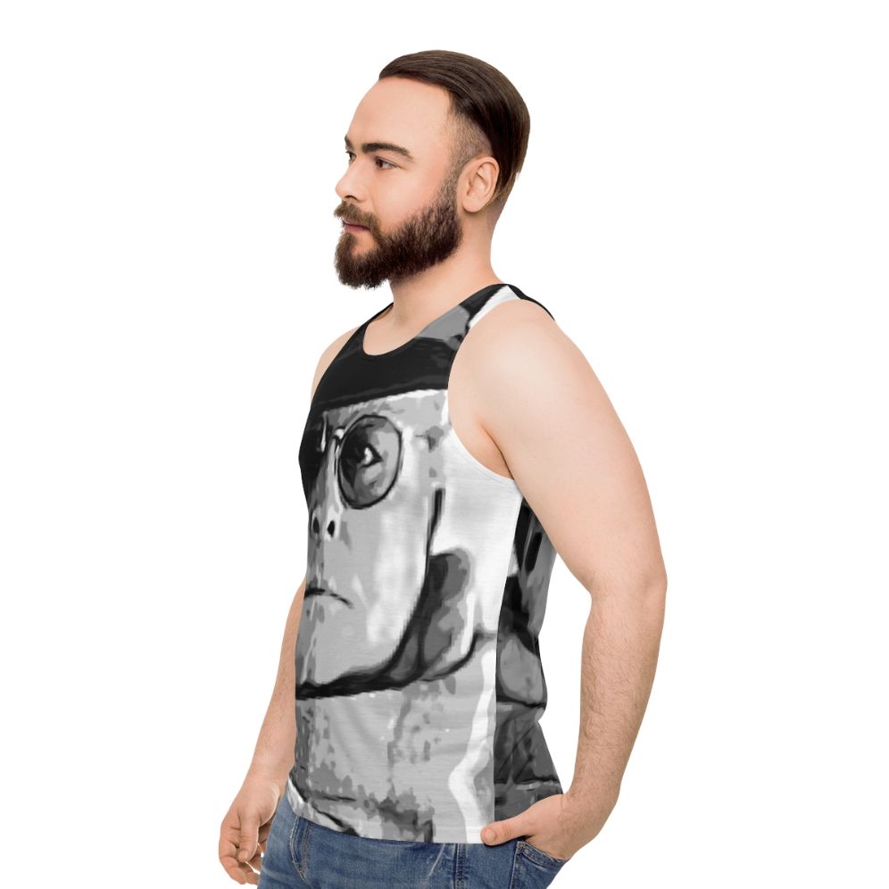 Truman Capote Unisex Tank Top - men side