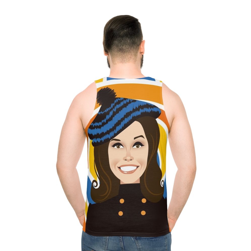 Mary Tyler Moore Unisex Tank Top - men back