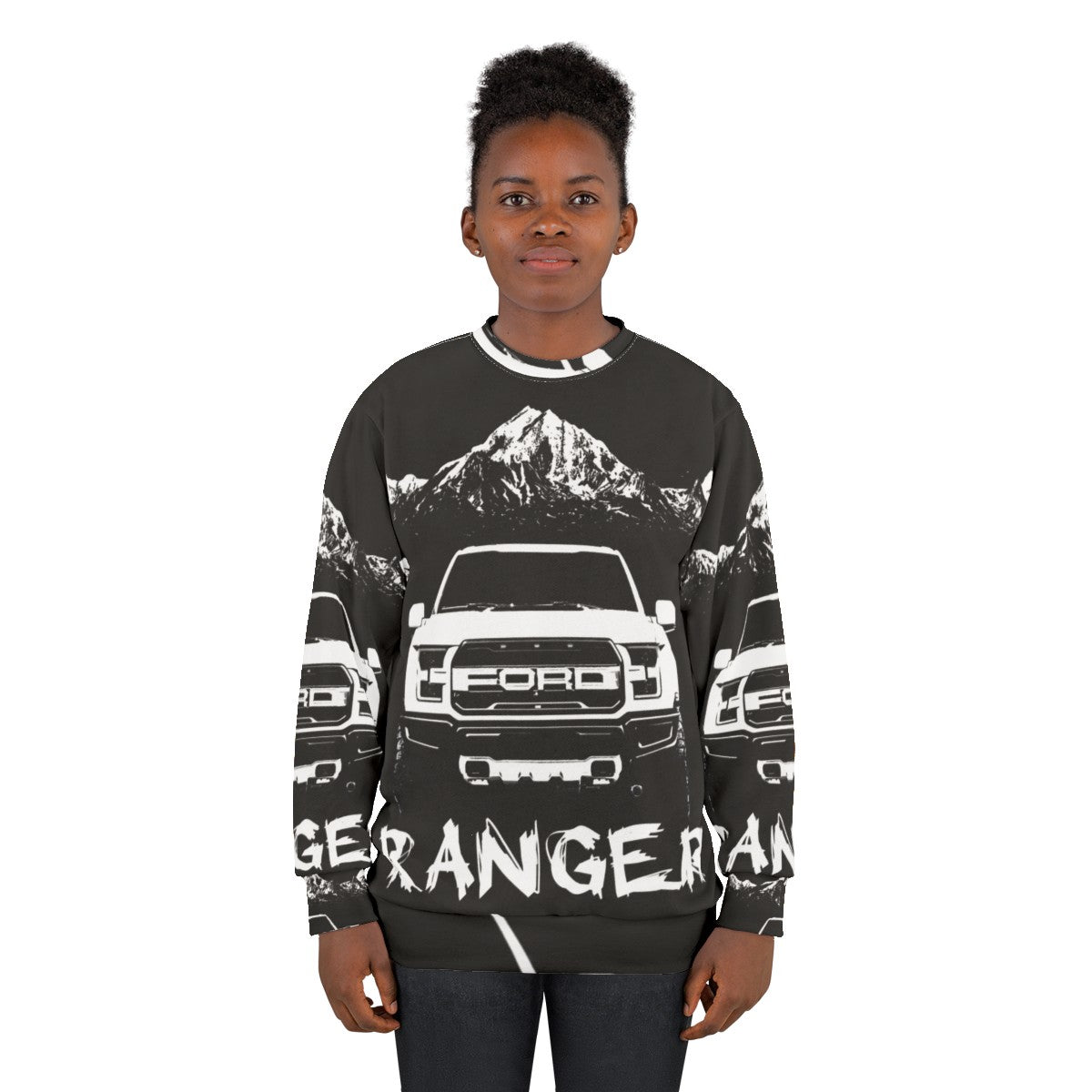 Ford Ranger Sweatshirt with Overlanding and Country Designs - women