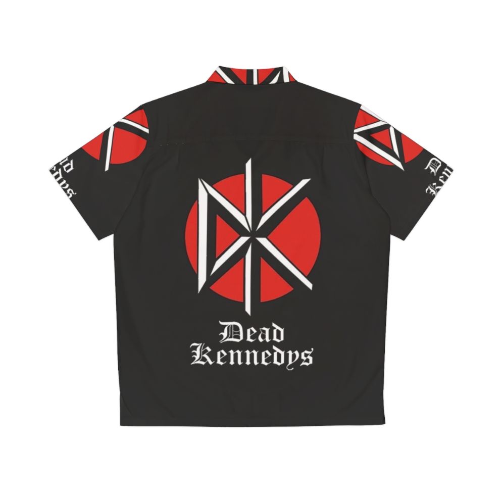 Dead Kennedys Hawaiian Shirt with Iconic Band Logo - Back