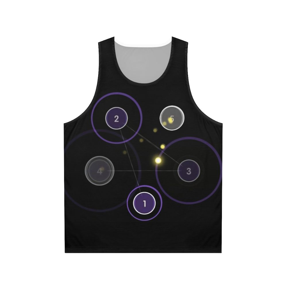 Osu esports unisex tank top with star pattern