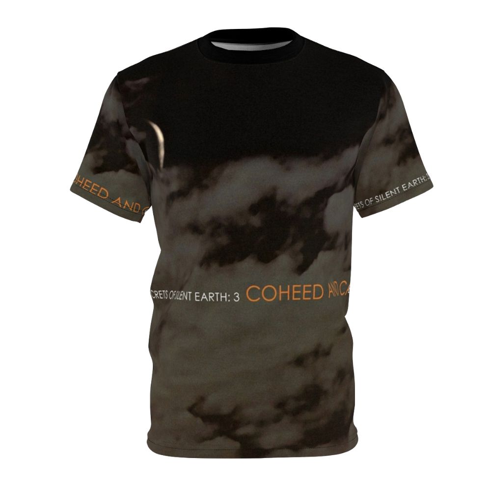 Coheed and Cambria inspired T-shirt featuring the album cover art for "In Keeping Secrets of Silent Earth"