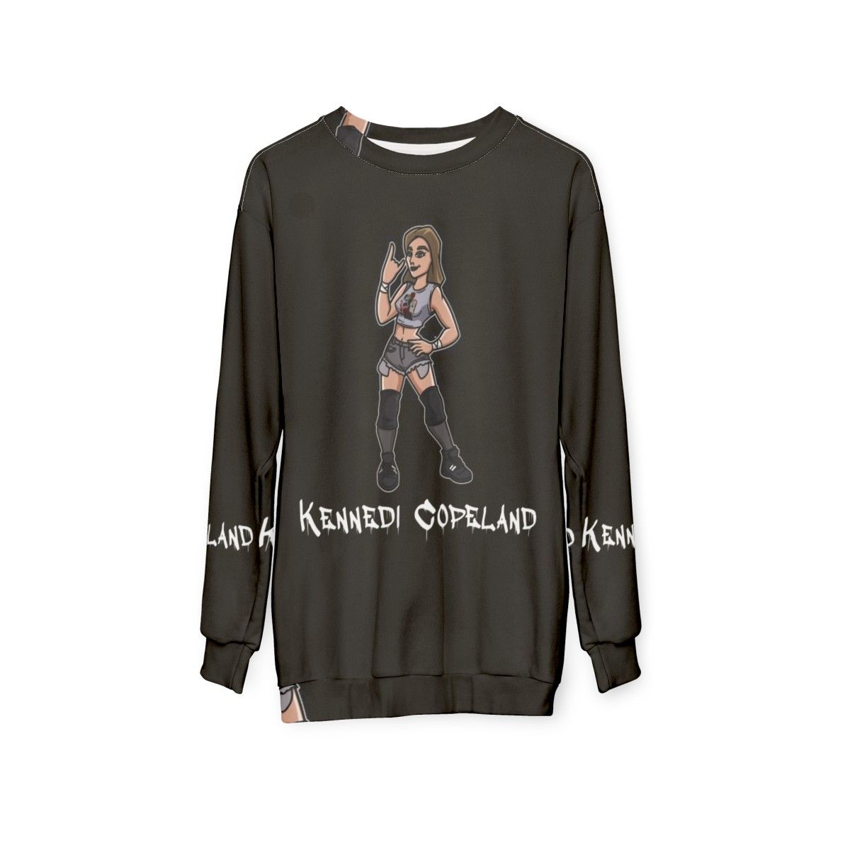 Kennedi Copeland Pro Wrestling Sweatshirt - hanging