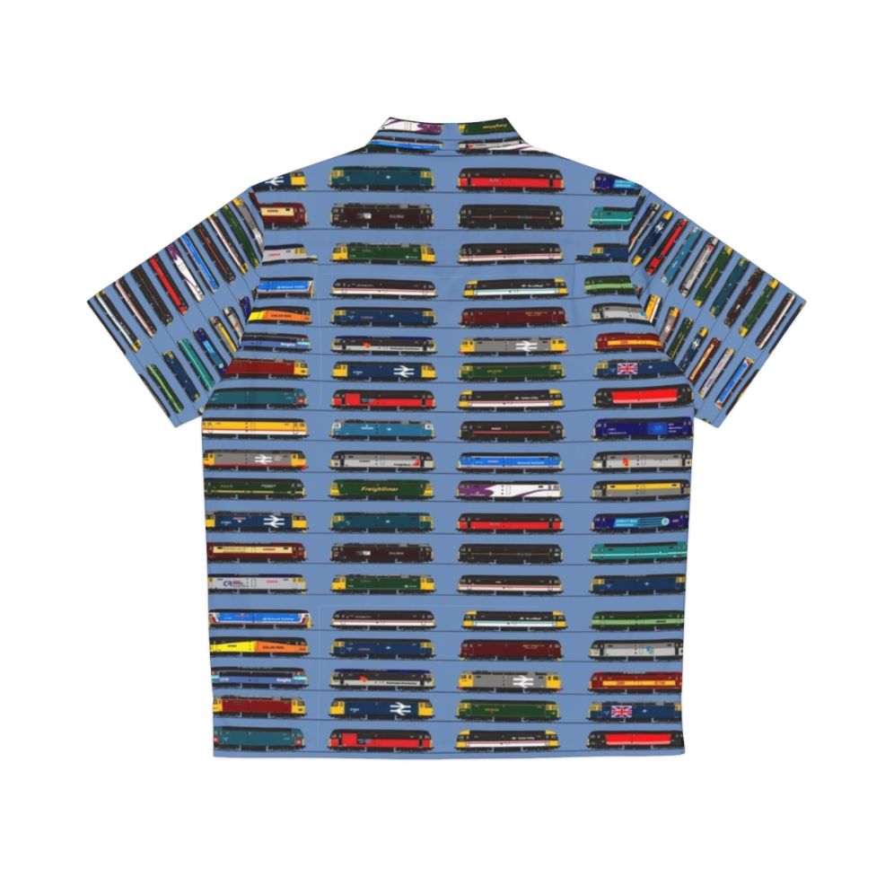 Class 47 Locomotive Hawaiian Shirt - Back