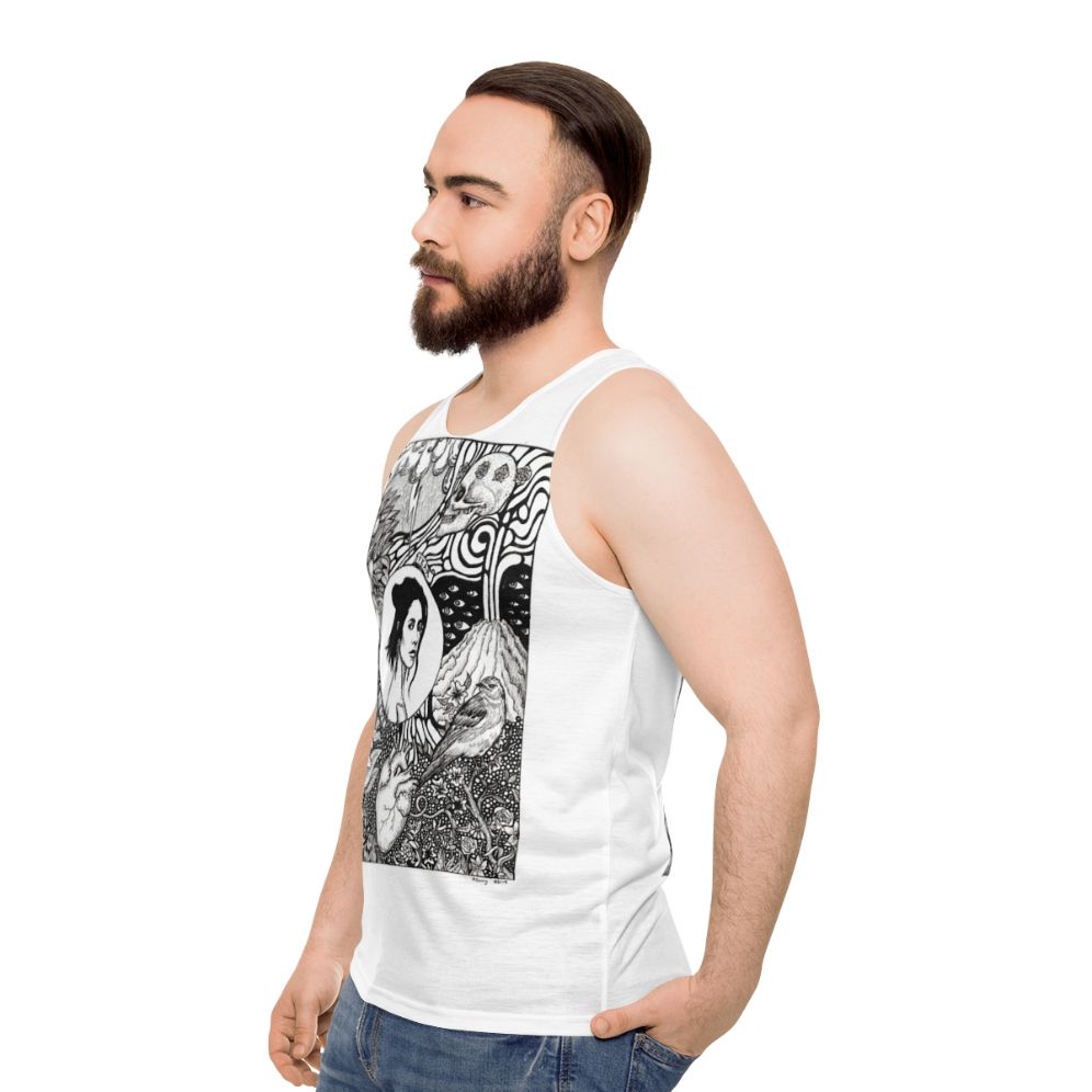 Marina and the Diamonds Unisex Tank Top - men side